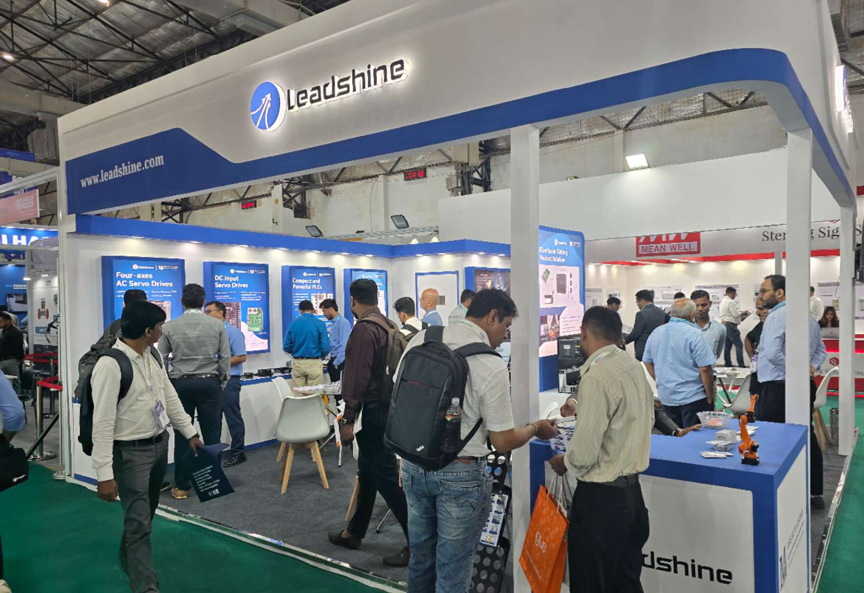 Stunning Debut at India Automation Expo: Leadshine Advances Its Globalization Strategy-1