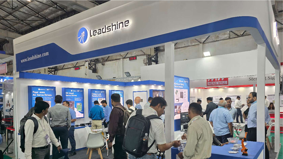 Stunning Debut at India Automation Expo: Leadshine Advances Its Globalization Strategy